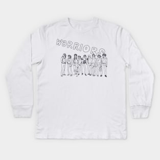 WARRIORS Kids Long Sleeve T-Shirt